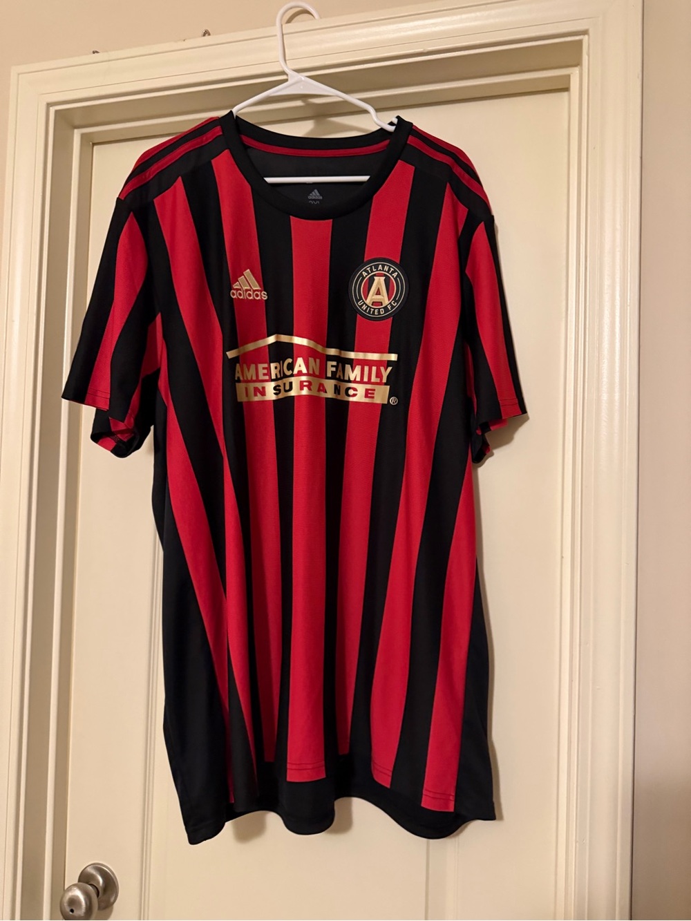 adidas Red & Black Atlanta United Jersey